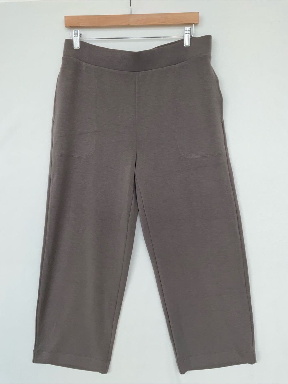 Soma MODERN Modal Cropped Wide-Leg Knit Pants - Picture 2 of 8